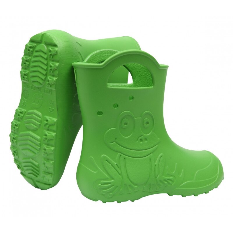 Lengvi EVA guminiai batai vaikams FROG GREEN