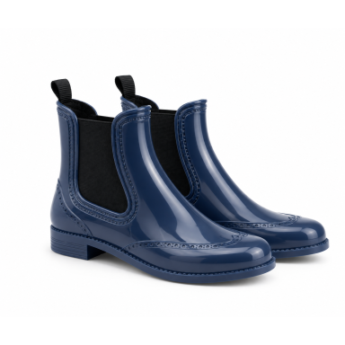 Moteriški guminiai batai Chelsea, Navy 160P Moteriški guminiai batai Chelsea, Navy 160P