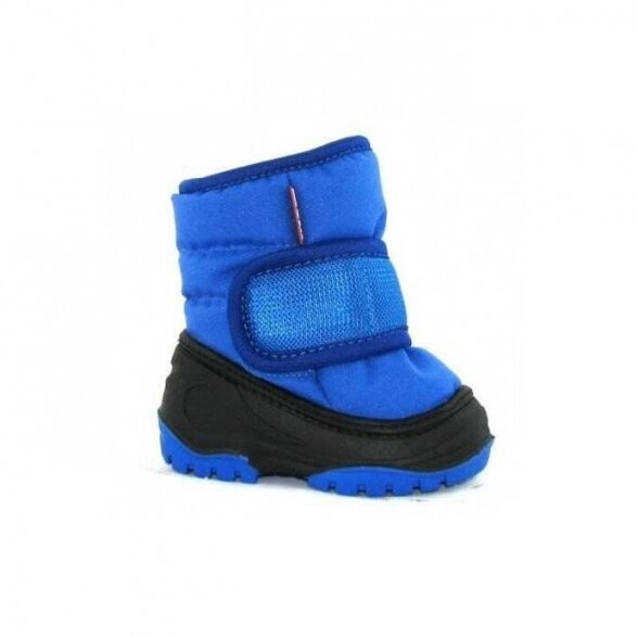 Mėlyni sniego batai vaikams su lipduku OLAFAS 1