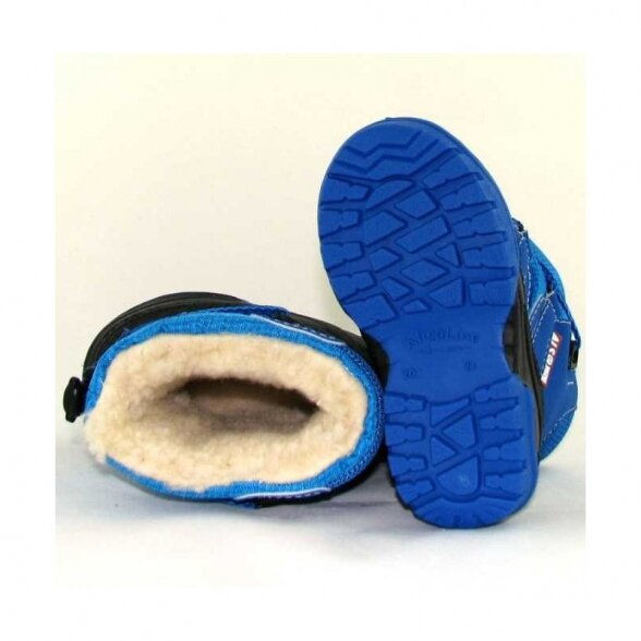 Mėlyni sniego batai vaikams SKIPERIS 1